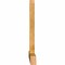 Ekena Millwork Portland Rough Sawn Timber Gable Bracket, Western Red Cedar, 108"W x 49"H x 4"D x 6"F, 11/12 Pitch GBW108X49X0406POR00RWR - alternate 4